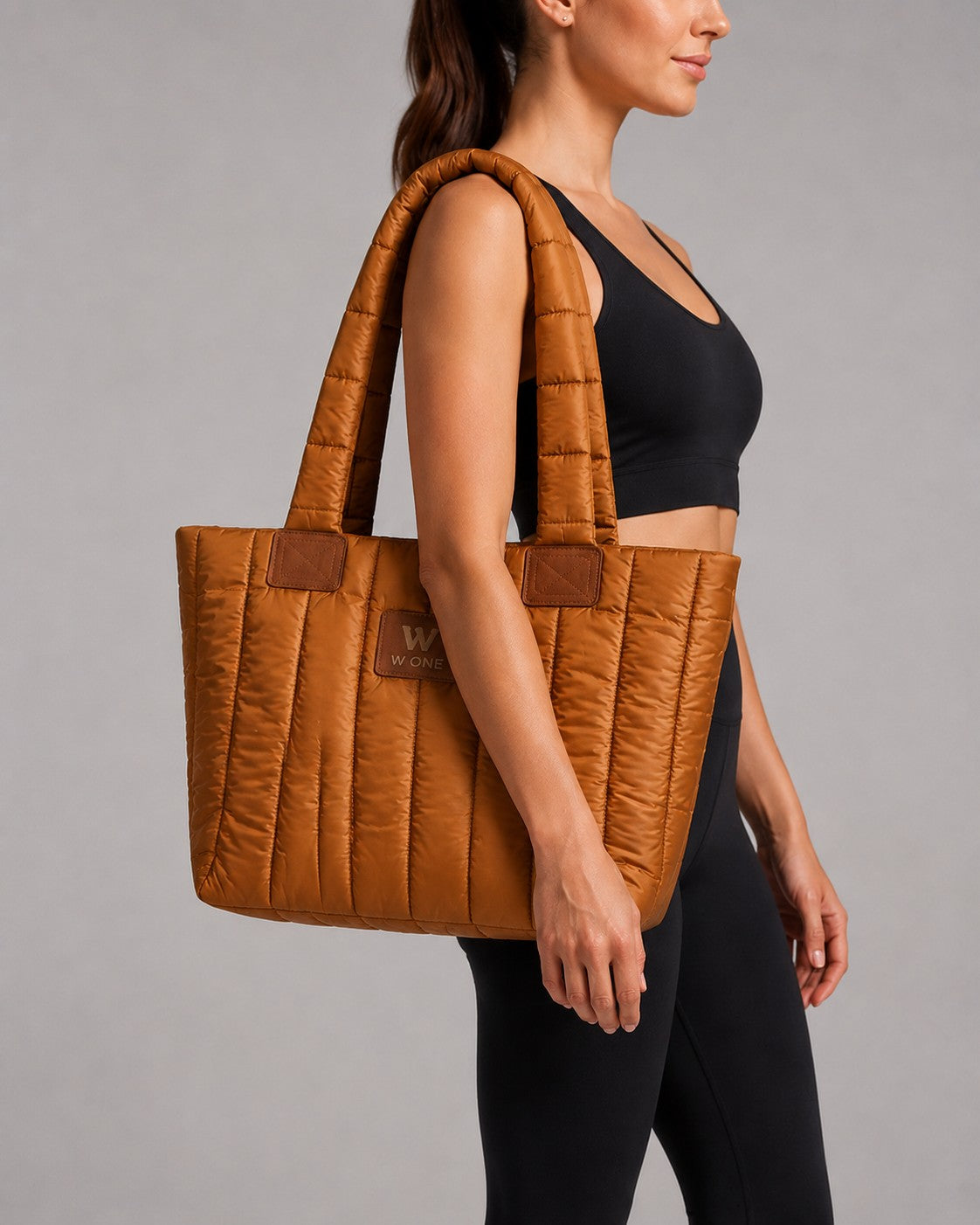 Bolsa Move Puffer Caramelo | W One