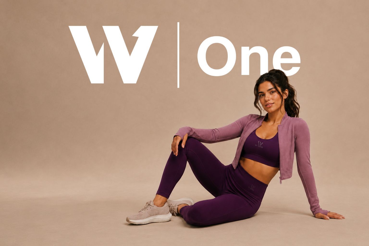 Conjunto legging top jaqueta w one