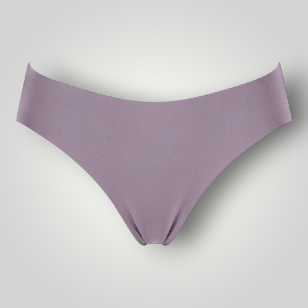 Calcinha W One Fio Dental Sem Costura Purple com Laterais Médias
