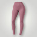 Legging W One Brand Store Essence cor cacau em poliamida com proteção UV e média compressão para treinos